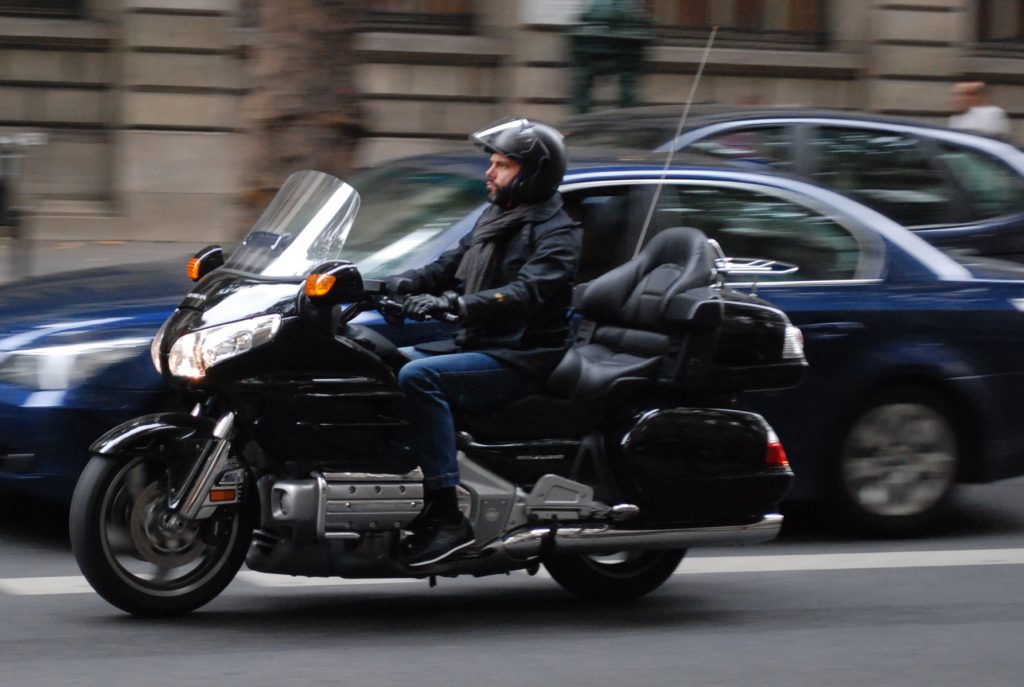 Taxi moto parisien